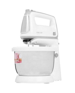 Купить Миксер DEXP MX-700 белый, серебристый в E-mobi