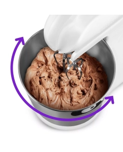 Купить Миксер Kitfort КТ-3446 белый  в E-mobi