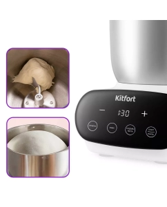 Купить Миксер Kitfort КТ-3427 белый  в E-mobi