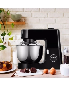 Купить Планетарный миксер Kitfort КТ-3436-1 черный  в E-mobi