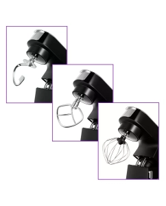 Купить Планетарный миксер Kitfort КТ-3436-1 черный  в E-mobi