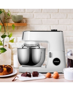 Купить Планетарный миксер Kitfort КТ-3436-2 белый  в E-mobi