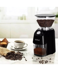 Купить Кофемолка Kitfort КТ-791 черный  в E-mobi
