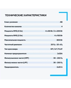 Купить Усилитель автомобильный EDGE EDBX100.4-E1  в E-mobi