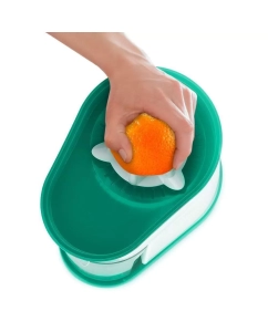 Купить Соковыжималка для цитрусовых Kitfort КТ-1150-2 белая, зеленая  в E-mobi