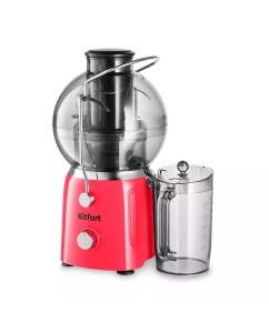 Купить Соковыжималка центробежная Kitfort КТ-1144-1 700 Вт красная в E-mobi