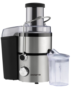 Купить Соковыжималка центробежная POLARIS PEA 0934A black/silver в E-mobi