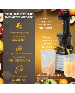 Купить Соковыжималка шнековая VLK Profi-3100  в E-mobi