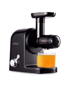 Купить Соковыжималка шнековая Kitfort КТ-1136 Вт черный в E-mobi