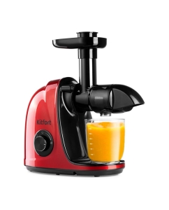 Купить Соковыжималка шнековая Kitfort КТ-1146-7 150 Вт красная в E-mobi
