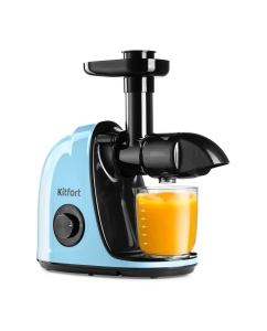 Купить Соковыжималка шнековая Kitfort КТ-1146-5 150 Вт синий в E-mobi