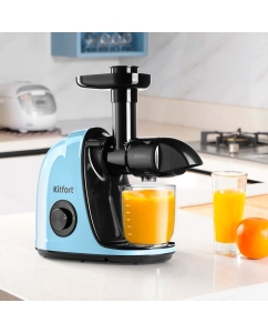 Купить Соковыжималка шнековая Kitfort КТ-1146-5 150 Вт синий  в E-mobi