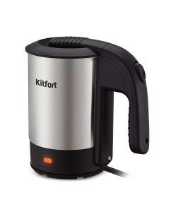 Купить Чайник электрический Kitfort КТ-6190 0.5 л серебристый в E-mobi