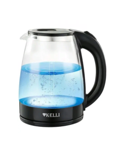 Купить Чайник электрический Kelli KL-1368 1.8л черный в E-mobi