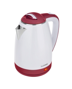 Купить Чайник электрический LUMME LU-166 2 л белый, красный в E-mobi