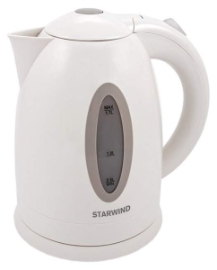 Купить Чайник электрический STARWIND SKP2211 1.7 л белый в E-mobi