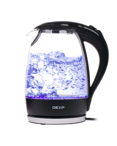 Купить Чайник электрический DEXP GF-175 Wave 1.7 л прозрачный  в E-mobi