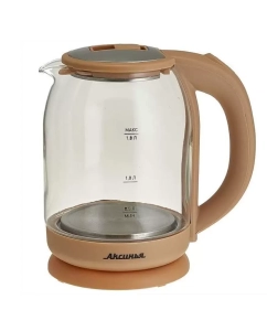 Купить Чайник электрический Аксинья КС-1018, бежевый в E-mobi