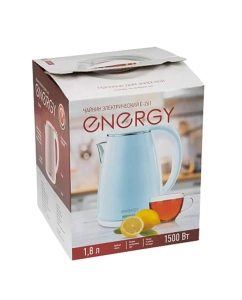 Купить Чайник электрический Energy E-261 1,8л голубой  в E-mobi