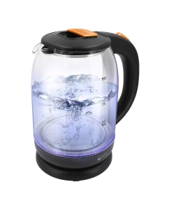 Купить Чайник электрический Home Element HE-KT191 2 л оранжевый, прозрачный, черный в E-mobi