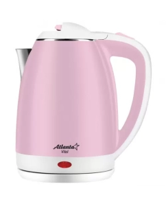 Купить Чайник электрический Atlanta ATH-2437 1.8 л розовый в E-mobi