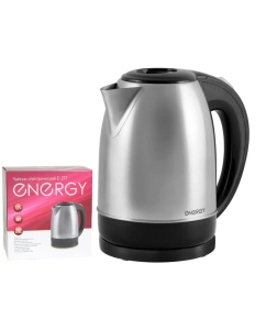 Купить Чайник электрический Energy E-277 1.7 л черный, серебристый  в E-mobi