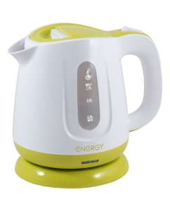Купить Чайник электрический Energy E-234 1 л белый, зеленый в E-mobi