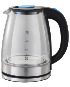 Купить Чайник электрический STARWIND SKG2050 1.8 л прозрачный, серебристый, черный, голубой в E-mobi