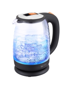 Купить Чайник электрический Home Element HE-KT2305 2 л оранжевый, прозрачный, черный в E-mobi