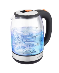 Купить Чайник электрический LUMME LU-4104 2 л оранжевый, черный в E-mobi