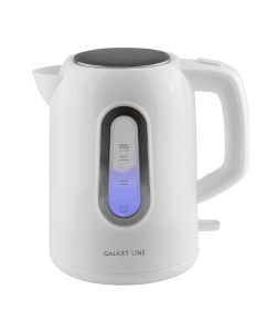 Купить Чайник электрический Galaxy GL0212 1.7 л белый  в E-mobi
