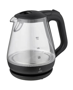 Купить Чайник электрический LEX LX 3003-1 1.2 л черный  в E-mobi