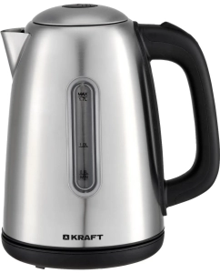 Купить Чайник электрический KRAFT KF-KX1710BL 1.7 л серебристый в E-mobi
