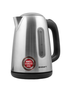 Купить Чайник электрический KRAFT KF-KX1710BL 1.7 л серебристый  в E-mobi