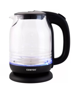 Купить Чайник электрический Centek CT-0016 1.7 л коричневый, прозрачный в E-mobi
