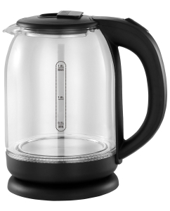 Купить Чайник электрический Матрёна MA-007 1.8 л черный, прозрачный в E-mobi