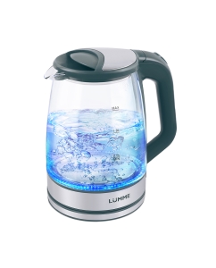 Купить Чайник электрический LUMME LU-157 2.2 л серебристый, серый  в E-mobi