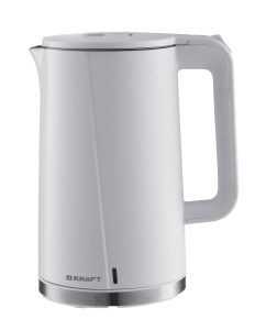 Купить Чайник электрический KRAFT KF-KPS1765W 1.7 л белый в E-mobi