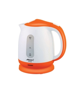 Купить Чайник электрический Atlanta ATH-2371 1.7 л белый, оранжевый в E-mobi