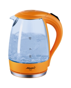 Купить Чайник электрический Atlanta ATH-2461 1.7 л оранжевый в E-mobi