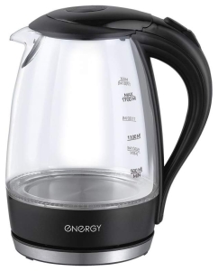 Купить Чайник электрический Energy E-262 1.7 л черный, серебристый в E-mobi