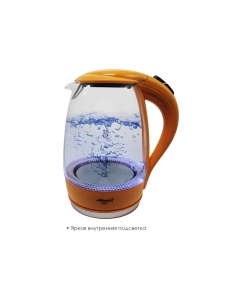 Купить Чайник электрический Atlanta ATH-2461 1.7 л оранжевый  в E-mobi