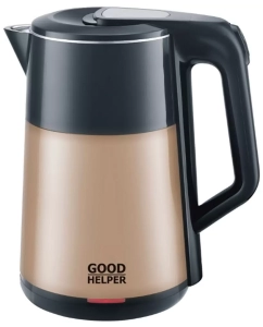 Купить Чайник электрический Goodhelper KPS-188C золотистый 1.8 л золотистый в E-mobi
