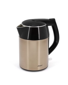 Купить Чайник электрический Atlanta ATH-2446 1.8 л золотистый, черный в E-mobi
