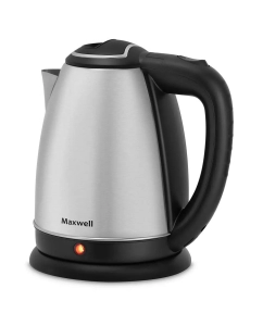 Купить Чайник электрический Maxwell MW-1081(ST) 1.8 л серебристый, черный  в E-mobi