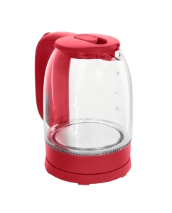 Купить Чайник электрический MAUNFELD MGK-613CH 1.7 л прозрачный, красный  в E-mobi
