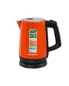 Купить Чайник электрический WILLMARK WEK-1758S 1.7 л оранжевый в E-mobi