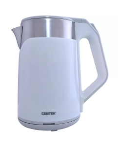 Купить Чайник электрический Centek CT-0023 2 л белый, серебристый в E-mobi
