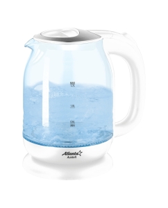 Купить Чайник электрический Atlanta ATH-2469 1.7 л белый в E-mobi