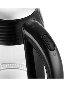 Купить Чайник электрический Kitfort КТ-6125 1.7 л черный, прозрачный  в E-mobi